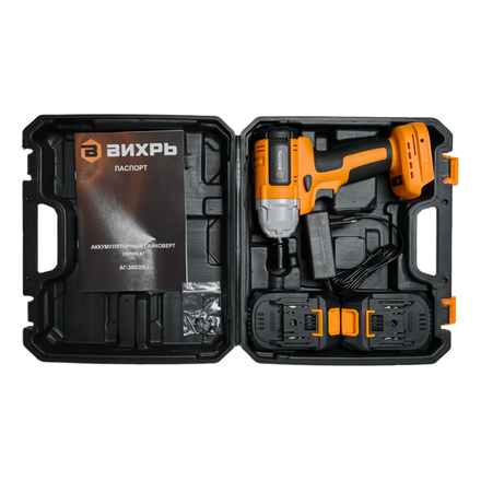 Аккумуляторный гайковерт Вихрь АГ-300/20Li Аккумуляторный гайковерт Вихрь АГ-300/20Li
