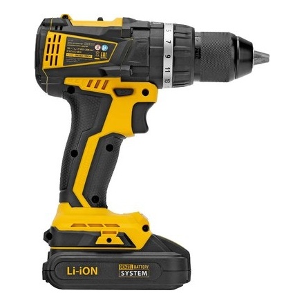 Аккумуляторная дрель-шуруповерт Denzel CIDB-IB-18-02 Аккумуляторная дрель-шуруповерт Denzel CIDB-IB-18-02