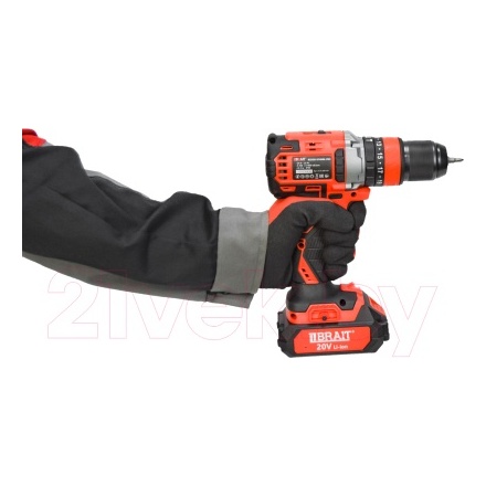 Аккумуляторная дрель-шуруповерт Brait BCDI20-2PUMBL PRO Аккумуляторная дрель-шуруповерт Brait BCDI20-2PUMBL PRO