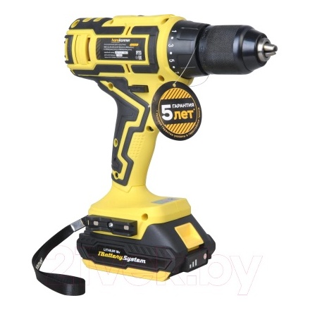 Аккумуляторная дрель-шуруповерт Hanskonner HCD1855R Аккумуляторная дрель-шуруповерт Hanskonner HCD1855R