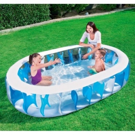 Бассейн надувной Bestway Elliptic 54066 (229x152x51) Бассейн надувной Bestway Elliptic 54066 (229x152x51)