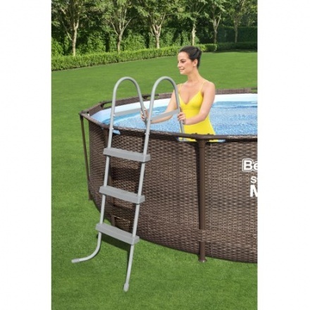 Бассейн каркасный Bestway Steel Pro MAX Ротанг 56709 (366х100) Бассейн каркасный Bestway Steel Pro MAX Ротанг 56709 (366х100)