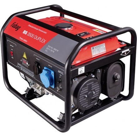 Генератор бензиновый FUBAG BS 3500 Duplex (646470) Генератор бензиновый FUBAG BS 3500 Duplex (646470)