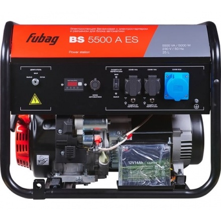 Генератор бензиновый Fubag BS 5500 AES (646279) Генератор бензиновый Fubag BS 5500 AES (646279)