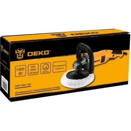 Полировальная машина Deko DKP1400-180 Полировальная машина Deko DKP1400-180
