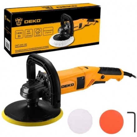 Полировальная машина Deko DKP1400-180 Полировальная машина Deko DKP1400-180