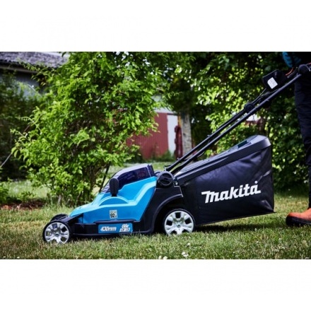 Газонокосилка аккумуляторная Makita DLM432PT2 Газонокосилка аккумуляторная Makita DLM432PT2
