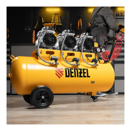 Воздушный компрессор Denzel DLS 1800/100 Воздушный компрессор Denzel DLS 1800/100