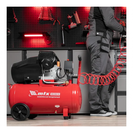 Воздушный компрессор MTX КК-2200/50 Воздушный компрессор MTX КК-2200/50