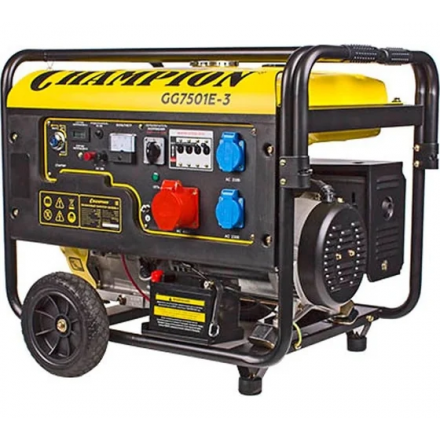 Бензиновый генератор Champion GG7501E-3 Бензиновый генератор Champion GG7501E-3