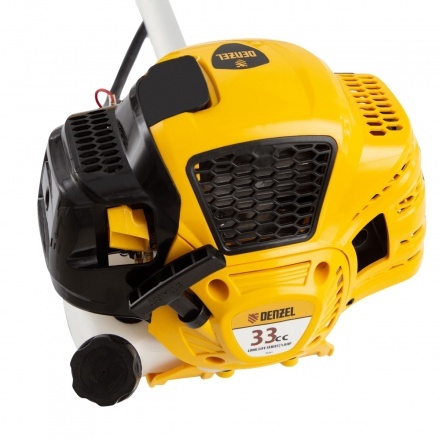 Триммер бензиновый DTL-33, 33 см3, неразъемная штанга Denzel Триммер бензиновый DTL-33, 33 см3, неразъемная штанга Denzel