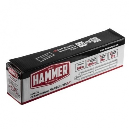 Скважинный насос Hammer NAP500/95SP Скважинный насос Hammer NAP500/95SP