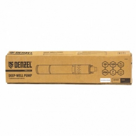 Скважинный насос Denzel DWS-3-75 Скважинный насос Denzel DWS-3-75