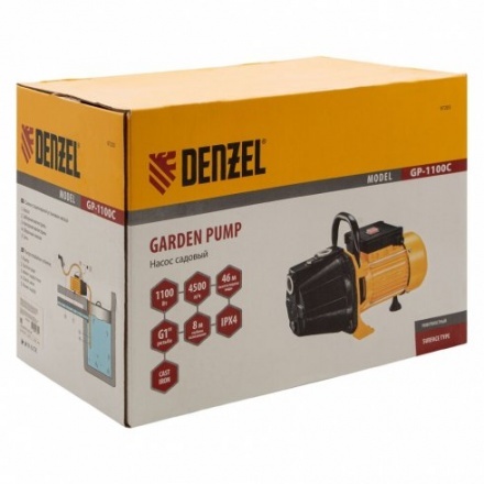 Поверхностный насос Denzel GP1100C Поверхностный насос Denzel GP1100C