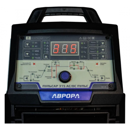 Аргонодуговой сварочный инвертер AURORA Пульсар 315 Ac/Dc Пульс Аргонодуговой сварочный инвертер AURORA Пульсар 315 Ac/Dc Пульс
