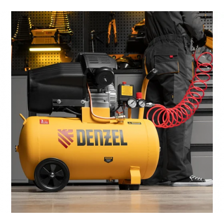 Воздушный компрессор Denzel DCV1800/50 Воздушный компрессор Denzel DCV1800/50