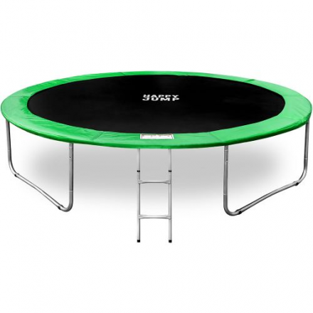 Батут Happy Jump PRO 10ft 312см с внешней сеткой и лестницей Батут Happy Jump PRO 10ft 312см с внешней сеткой и лестницей