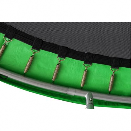 Батут Happy Jump PRO 10ft 312см с внешней сеткой и лестницей Батут Happy Jump PRO 10ft 312см с внешней сеткой и лестницей