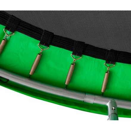 Батут Happy Jump PRO 14ft 435см с внешней сеткой и лестницей Батут Happy Jump PRO 14ft 435см с внешней сеткой и лестницей