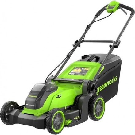 Газонокосилка аккумуляторная Greenworks GD40LM411
