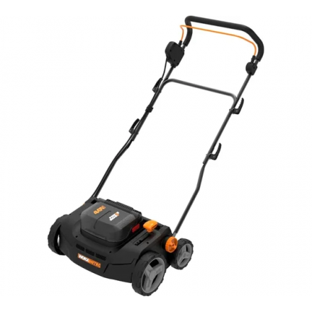 Аэратор-скарификатор для газона аккумуляторный Worx WG855E.9 Аэратор-скарификатор для газона аккумуляторный Worx WG855E.9