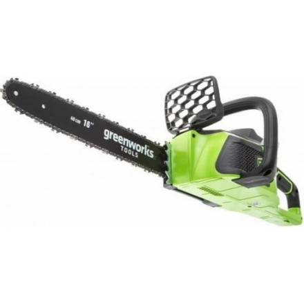 Пила цепная аккумуляторная Greenworks GD40CS18K4 Пила цепная аккумуляторная Greenworks GD40CS18K4