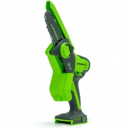 Пила цепная аккумуляторная Greenworks G24MCS10 (без АКБ и ЗУ) Пила цепная аккумуляторная Greenworks G24MCS10 (без АКБ и ЗУ)