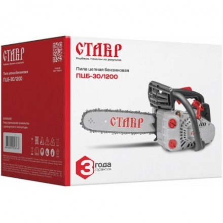 Бензопила цепная Ставр ПЦБ-30/1200 Бензопила цепная Ставр ПЦБ-30/1200