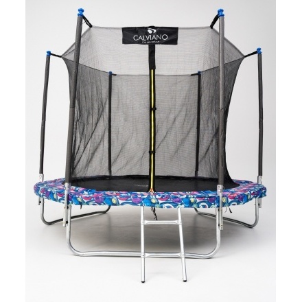 Батут Calviano 252см Inside Smile (с внутренней сеткой) Батут Calviano 252см Inside Smile (с внутренней сеткой)