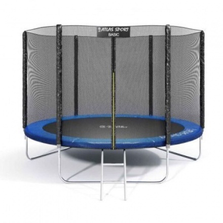 Батут Atlas Sport Basic 312см 10ft (синий)