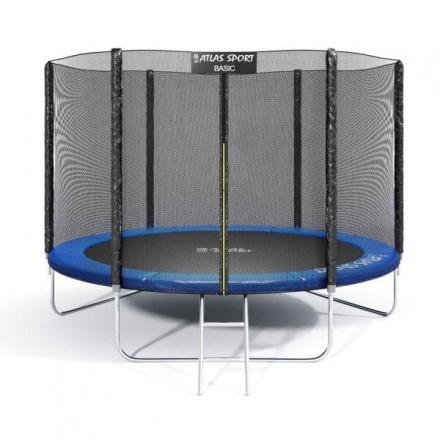 Батут Atlas Sport Basic 252см 8ft (синий)