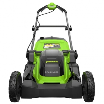 Газонокосилка аккумуляторная Greenworks GD40LM411 (2521007UB) Газонокосилка аккумуляторная Greenworks GD40LM411 (2521007UB)