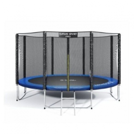 Батут Atlas Sport Pro 374см 12ft (синий)