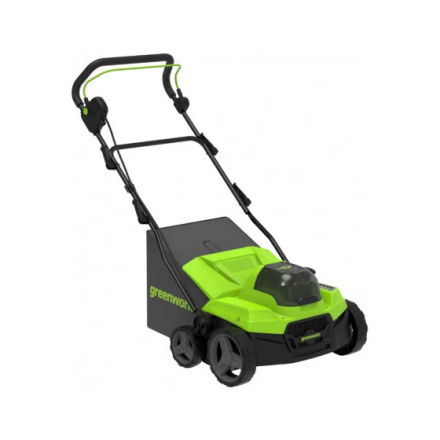 Аэратор-скарификатор Greenworks GD40SC38II 40V (без АКБ и ЗУ) Аэратор-скарификатор Greenworks GD40SC38II 40V (без АКБ и ЗУ)