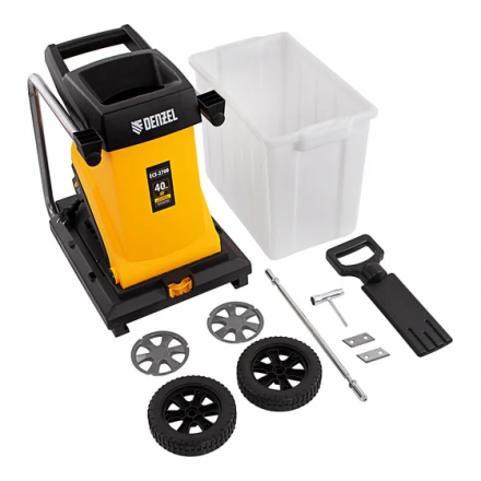 Измельчитель садовый электрический Denzel ECS-2700 Измельчитель садовый электрический Denzel ECS-2700