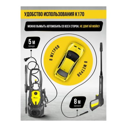 Мойка высокого давления Kolner K170 Мойка высокого давления Kolner K170