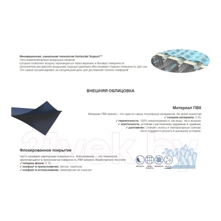 Надувной матрас односпальный Intex Supreme Air-Flow 64490 Надувной матрас односпальный Intex Supreme Air-Flow 64490