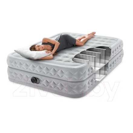 Надувной матрас односпальный Intex Supreme Air-Flow 64490 Надувной матрас односпальный Intex Supreme Air-Flow 64490