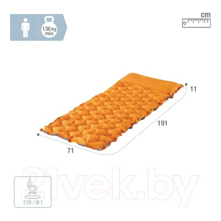 Надувной матрас односпальный Intex 64098NP Надувной матрас односпальный Intex 64098NP