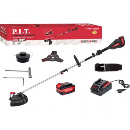 Триммер аккумуляторный P.I.T PTR20H-330B/1 Триммер аккумуляторный P.I.T PTR20H-330B/1