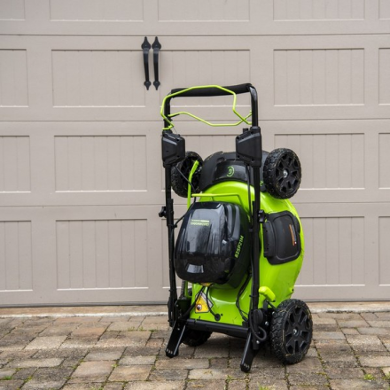 Газонокосилка аккумуляторная Greenworks GC82LM51SP2 (2515907COMBO) Газонокосилка аккумуляторная Greenworks GC82LM51SP2 (2515907COMBO)