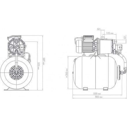 Насосная станция Джилекс Джамбо 70/50 Н-50 (2.0) Насосная станция Джилекс Джамбо 70/50 Н-50 (2.0)