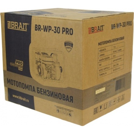 Мотопомпа Brait BR-WP-30 PRO Мотопомпа Brait BR-WP-30 PRO