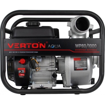 Мотопомпа Verton WP 80/1000 Мотопомпа Verton WP 80/1000