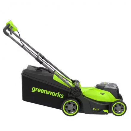 Газонокосилка аккумуляторная Greenworks 2Х24V GD24X2LM411 Газонокосилка аккумуляторная Greenworks 2Х24V GD24X2LM411