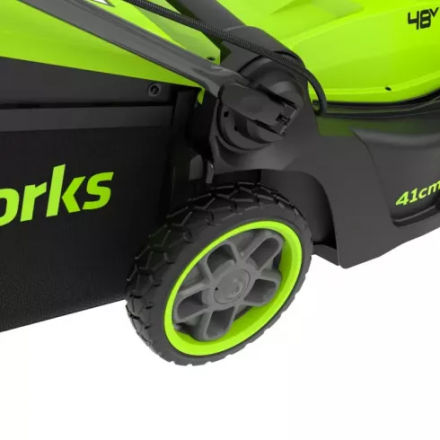 Газонокосилка аккумуляторная Greenworks 2Х24V GD24X2LM411 Газонокосилка аккумуляторная Greenworks 2Х24V GD24X2LM411