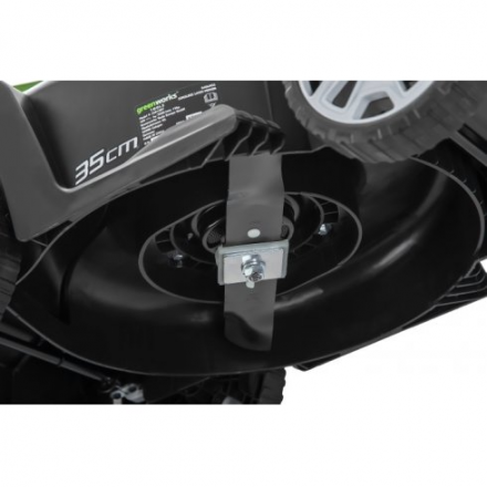 Газонокосилка аккумуляторная Greenworks 40V G-MAX G40LM35 Газонокосилка аккумуляторная Greenworks 40V G-MAX G40LM35
