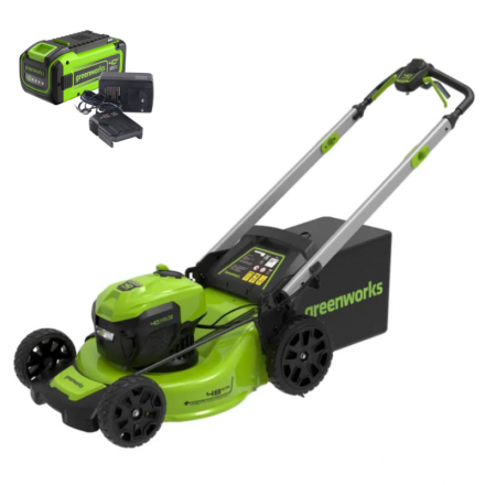 Газонокосилка электрическая GreenWorks GD40LM48SP