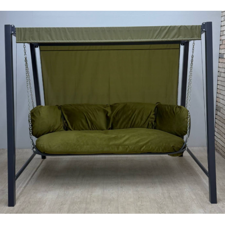 Качели садовые Craftmebelby Крафт Лофт (графит) Качели садовые Craftmebelby Крафт Лофт (графит)