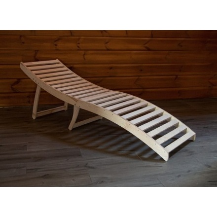 Шезлонг КомфортПром Из фанеры (600х1870мм) Шезлонг КомфортПром Из фанеры (600х1870мм)